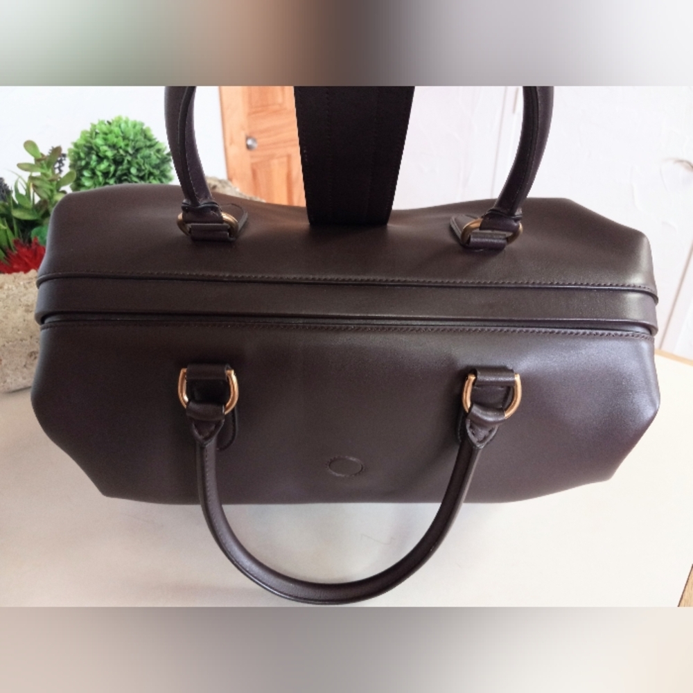 Ralph Lauren Welington Collection, Calfskin Doctor Bag, Dark Brown, 2022 - Picture 9 of 16